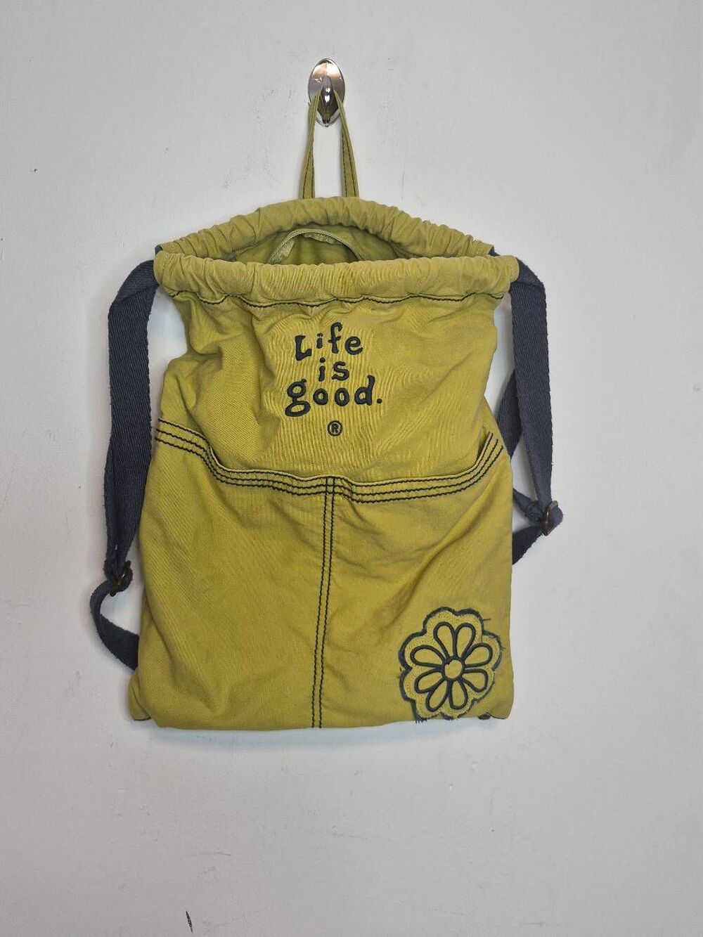 Life is Good drawstring backpack - Picture 2 of 8